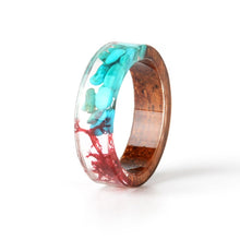 Load image into Gallery viewer, Colorful Wood Resin Ring