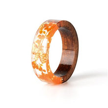 Load image into Gallery viewer, Colorful Wood Resin Ring