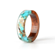 Load image into Gallery viewer, Colorful Wood Resin Ring