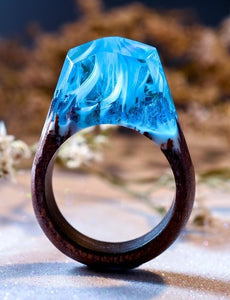 Wooden Resin Ring