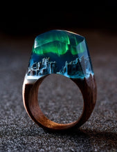 Load image into Gallery viewer, Wooden Resin Ring
