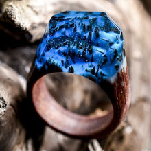 Load image into Gallery viewer, Wooden Resin Ring